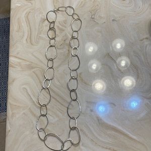 Silpada long silver necklace